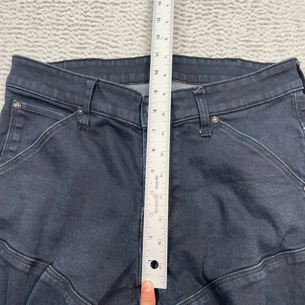 G-Star Raw Jeans Men's Size 32 (Fits 30X29) 3D Zip Knee Skinny Denim raw hem